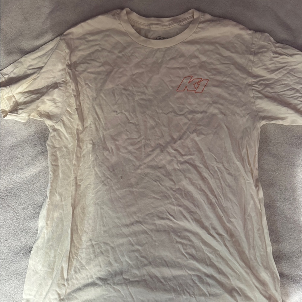 Cream Short Sleeve Men's Tee